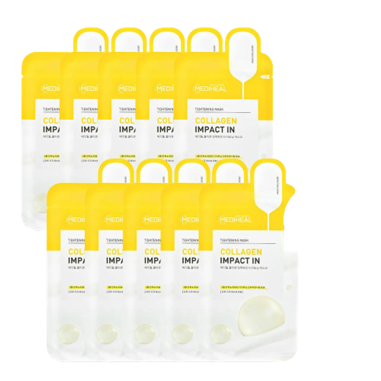 MEDIHEAL Collagen Impact In Tightening Mask Sheet 10P