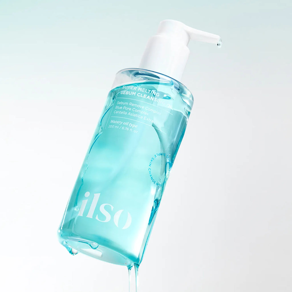 ilso Super Melting Sebum Cleansing Oil 200ml Set (+Dual Clean Brush)