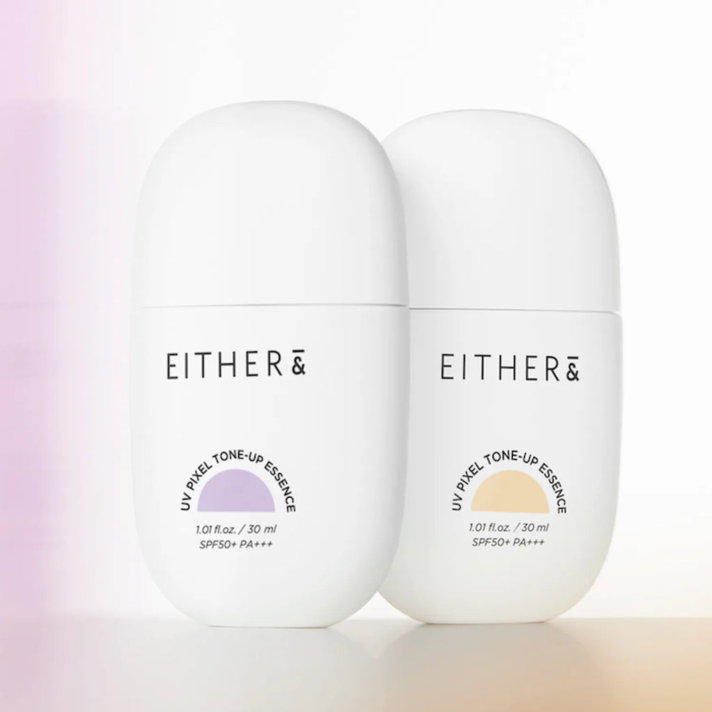 EITHER& UV Pixel Tone Up Essence 02 Pure Lavender