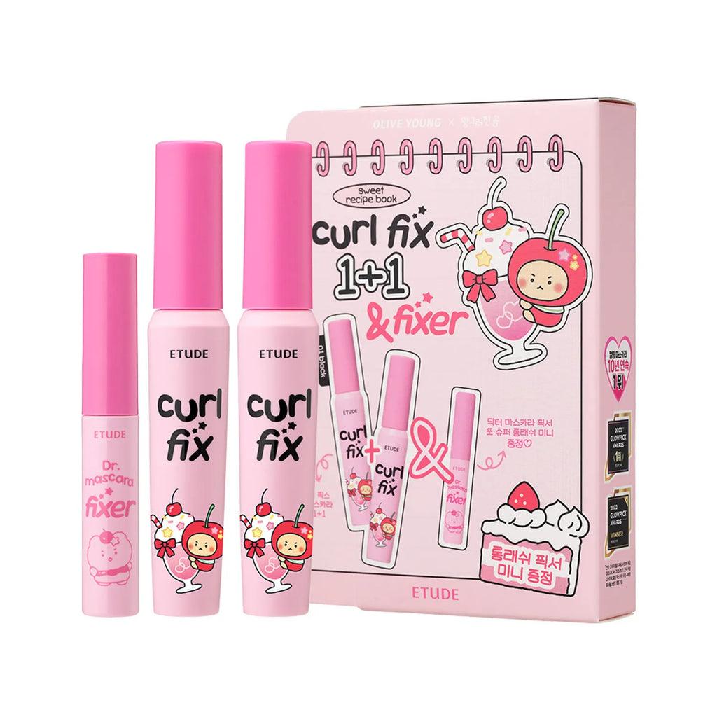 ETUDE Curl Fix Mascara 1+1 Set (4 Options)