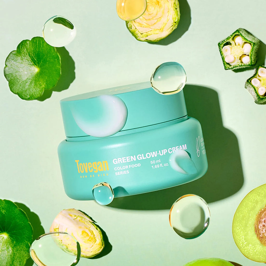 Tovegan Color Food Series Green Glow-Up Cream 50ml
