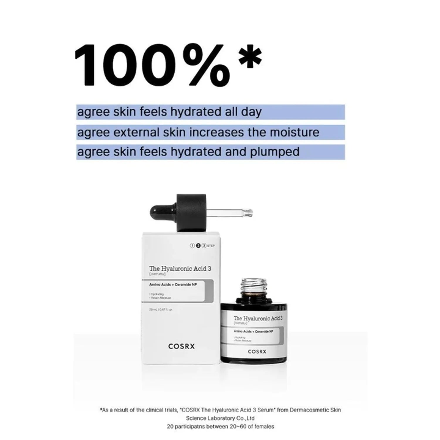 COSRX The Hyaluronic Acid 3 Serum 20mL
