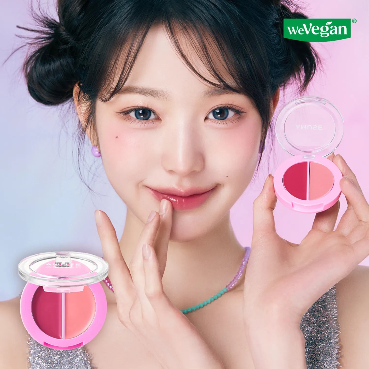AMUSE Lip & Cheek Healthy Balm (4 Colors)