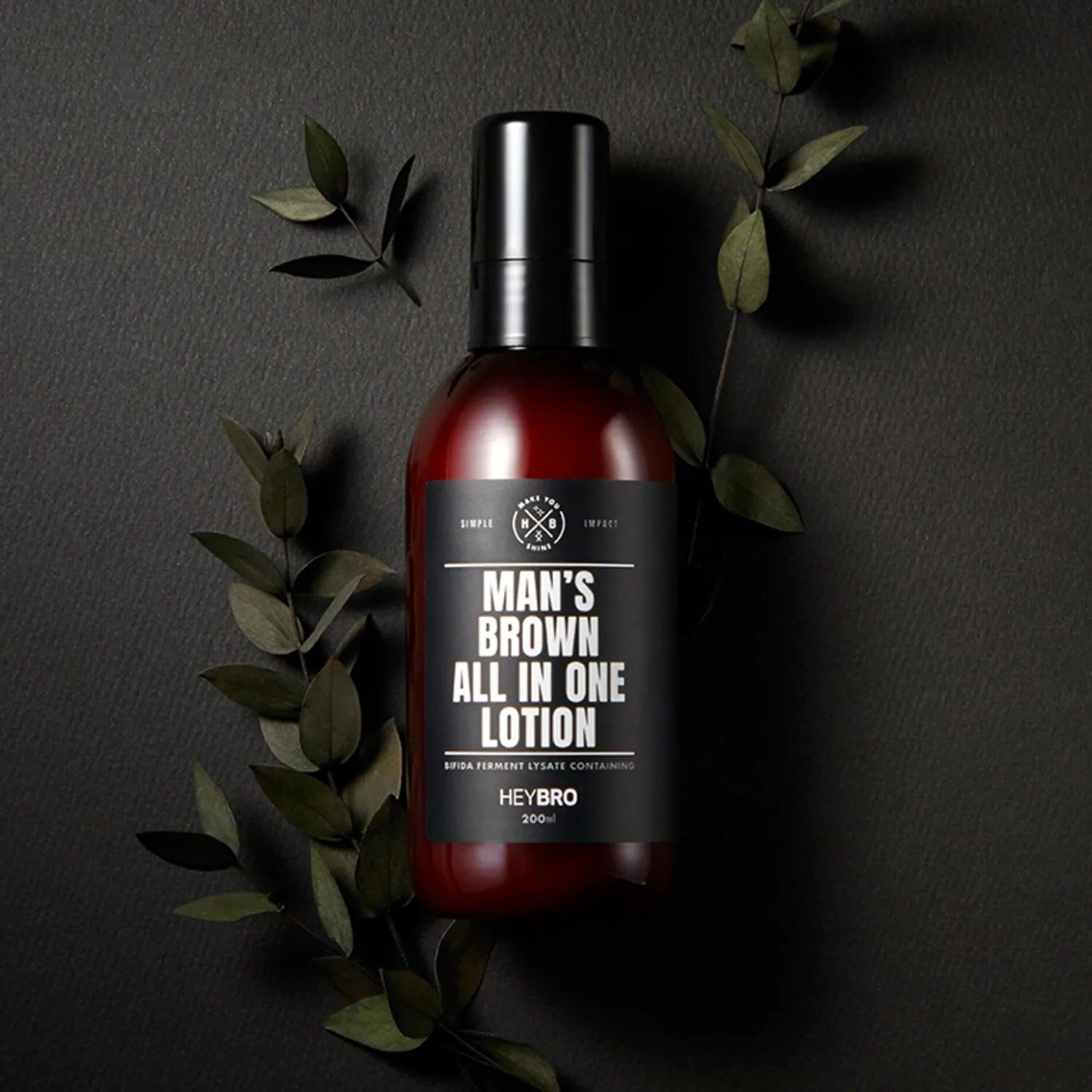 HEYBRO Man's Brown All In One Lotion 200ml