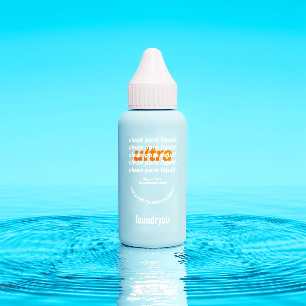 laundryou Clean Pore Liquid Ultra 50g Set (+Cotton Pads 15ea)