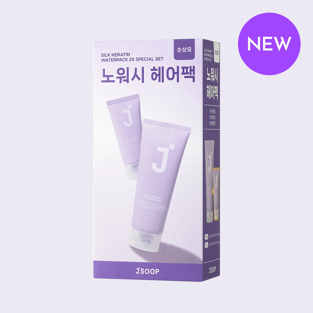 JSOOP Silk Keratin Water Pack 2X Exclusive Set (200g+50g)