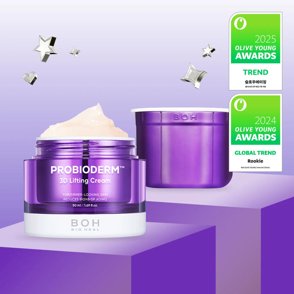 BIOHEAL BOH Probioderm 3D Lifting Cream 50ml Refill Set (+Lifting Band 5ea)