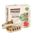 PPAEBAR Real Chocolate Protein Bar #Cookie&Cream 1 Box (40g*9ea)
