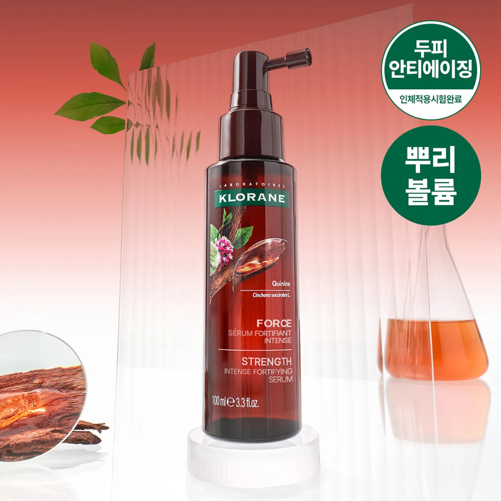 KLORANE Quinine Strength Intense Fortifying Serum 100ml Set
