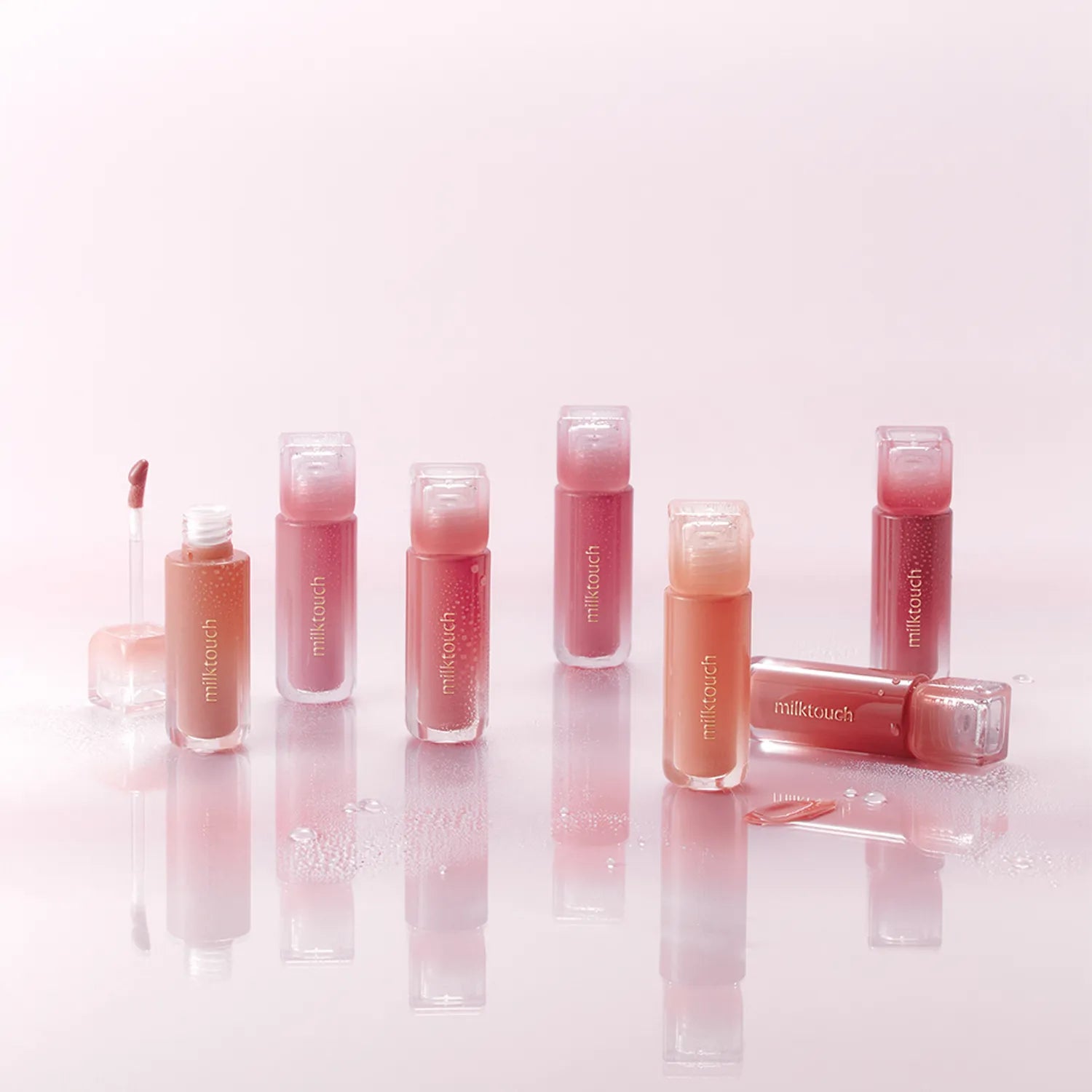 Milk Touch Dew Stain Sheer Lip Gloss (13 Colors)
