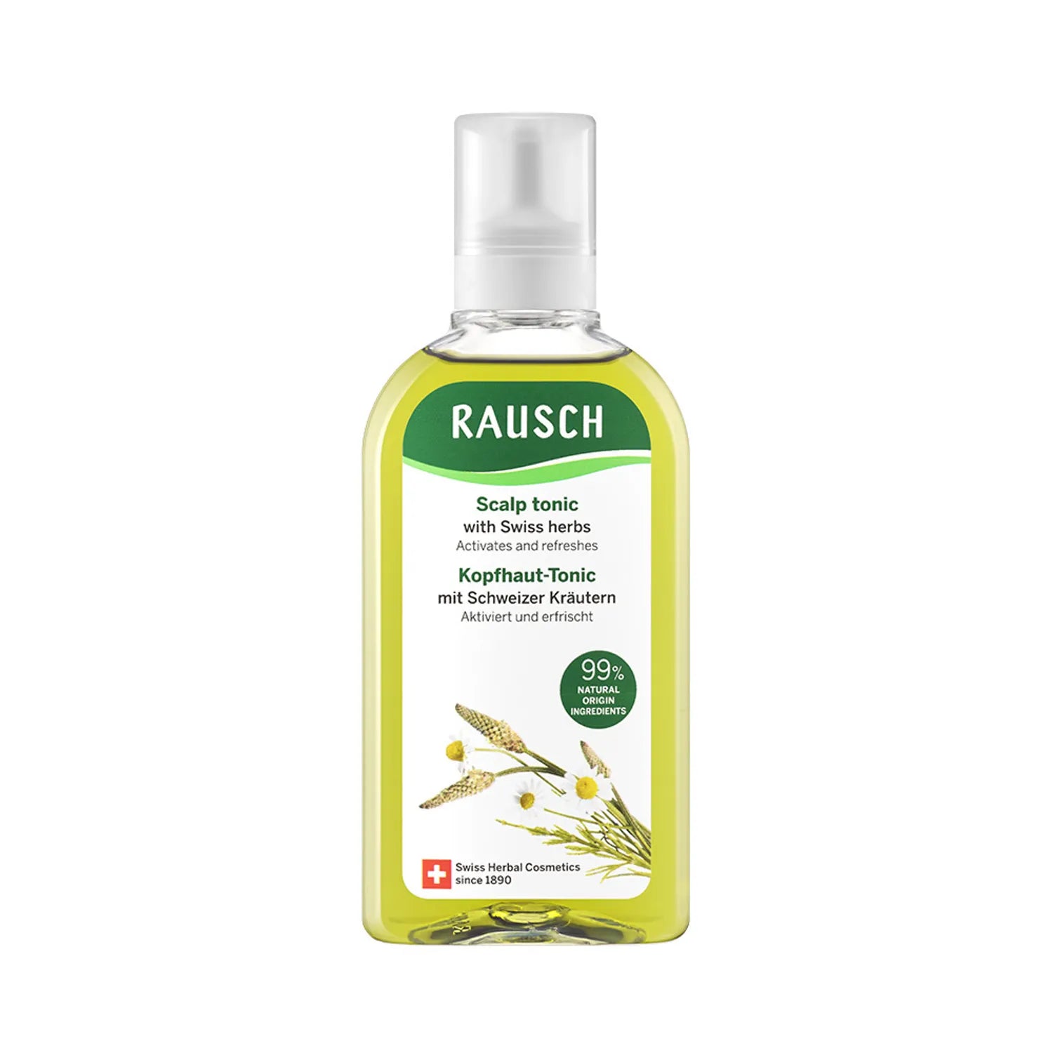 Raush Swiss Herb Scalp Tonic 200ml Limited Set (+Best Sample 4ea)
