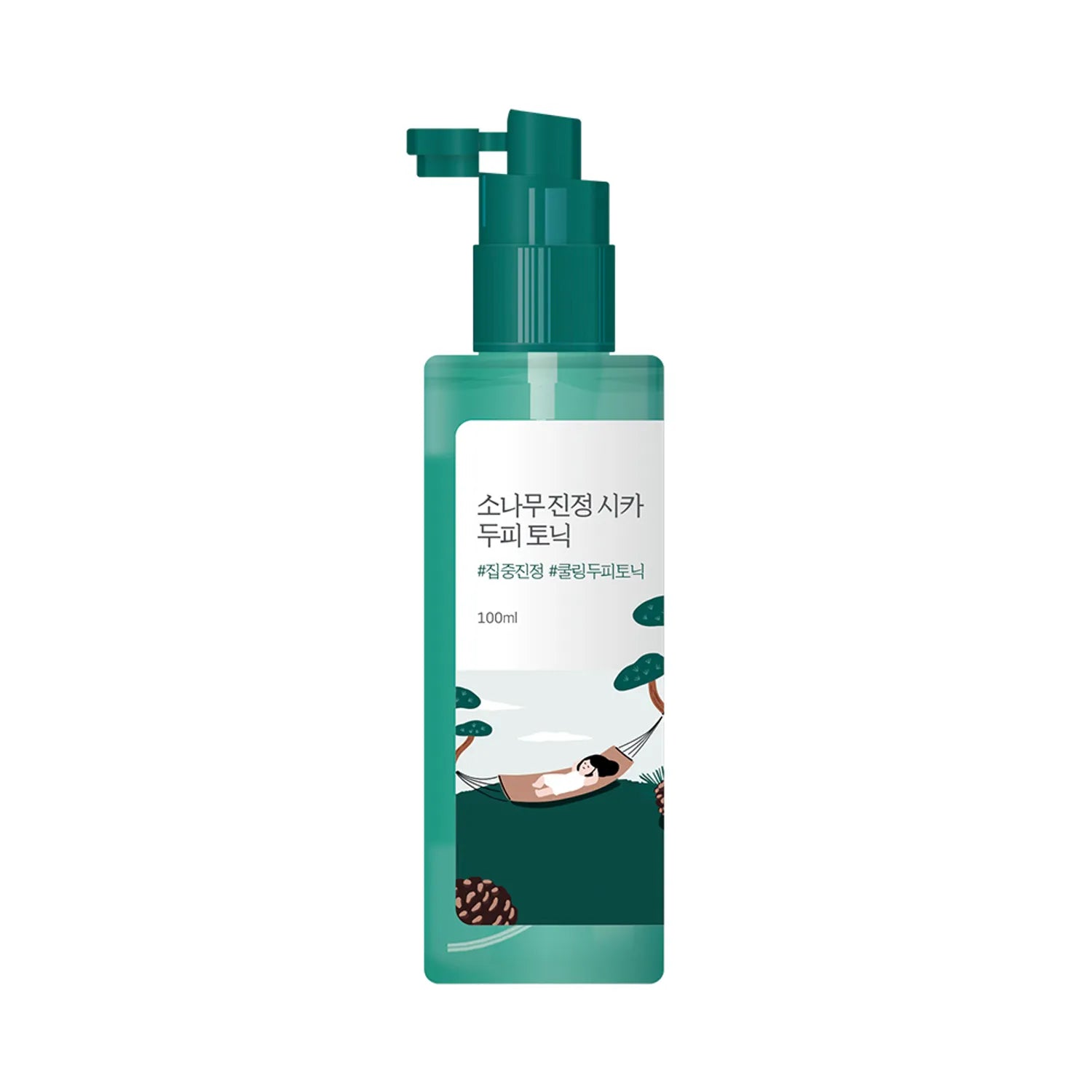 ROUND LAB Pine Calming Cica Scalp Tonic 100ml Set (+Shampoo 50ml)