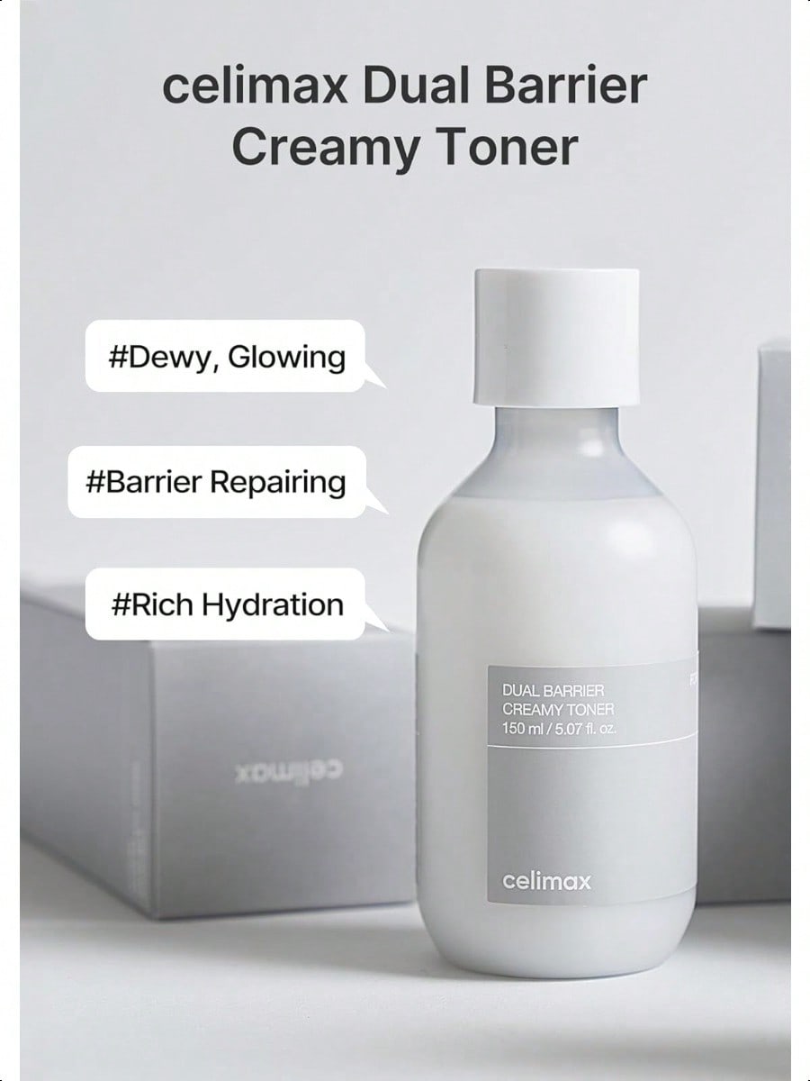 CELIMAX Dual Barrier Creamy Toner 150ml/5.07 Oz