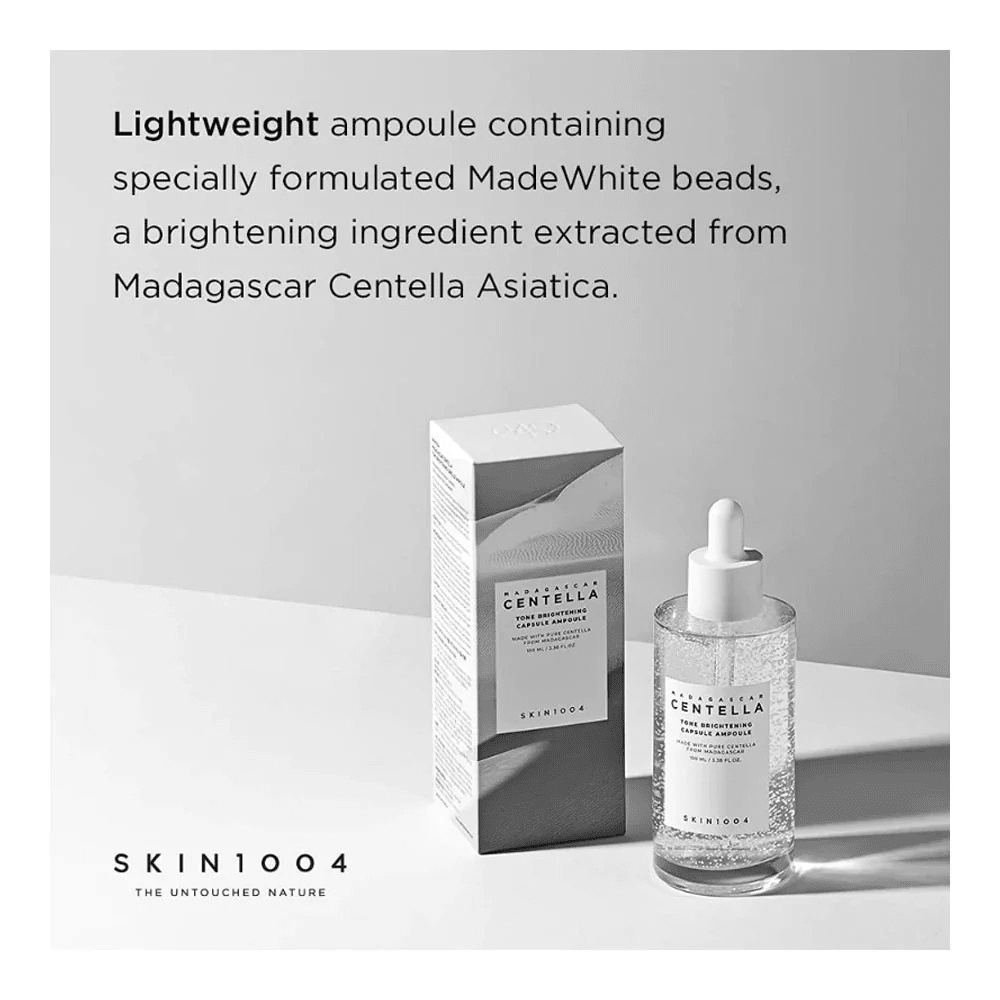 SKIN1004 Madagascar Centella Tone Brightening Capsule Ampoule(100 Ml- 3.38 Fl.Oz)