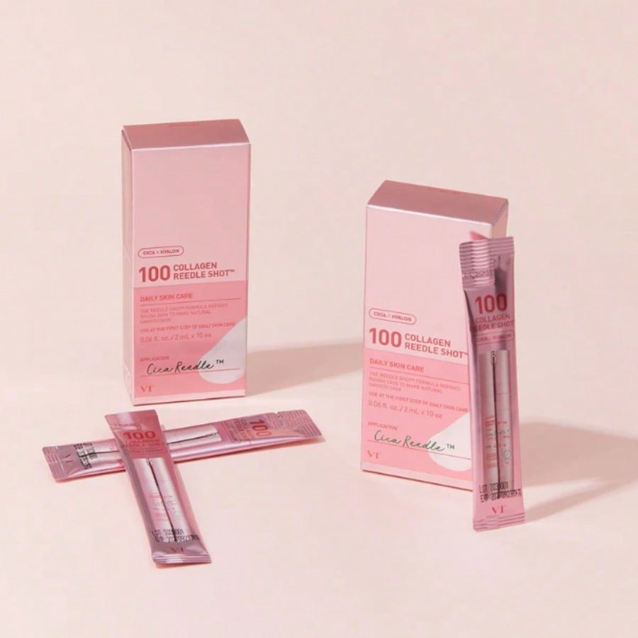 VT 100 Vita-Light 2ml*10ea Daily Face Essence With Centella, Hyaluronic Acid & Green Propolis – For All Skin Types