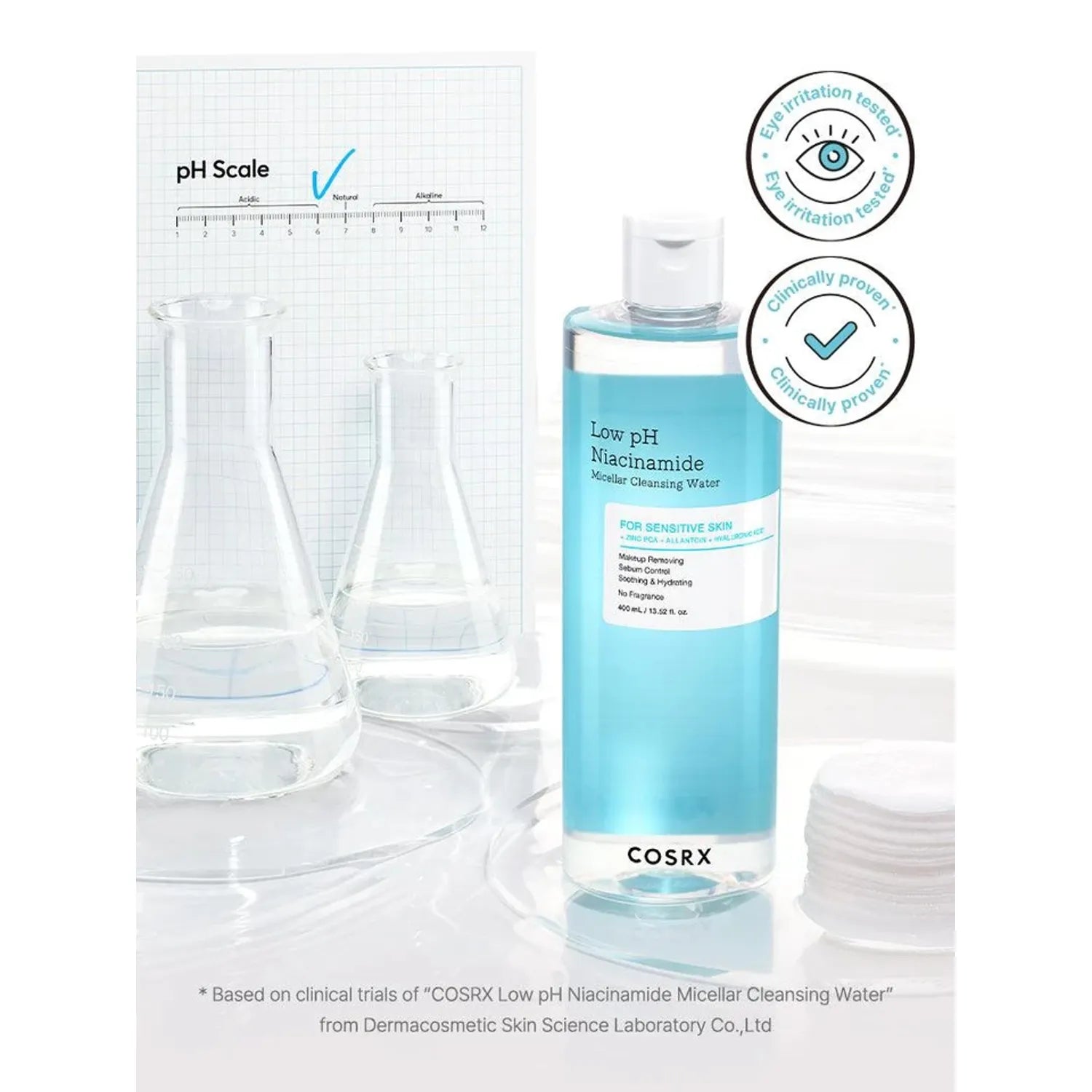 COSRX Low pH Niacinamide Micellar Cleansing Water 400mL