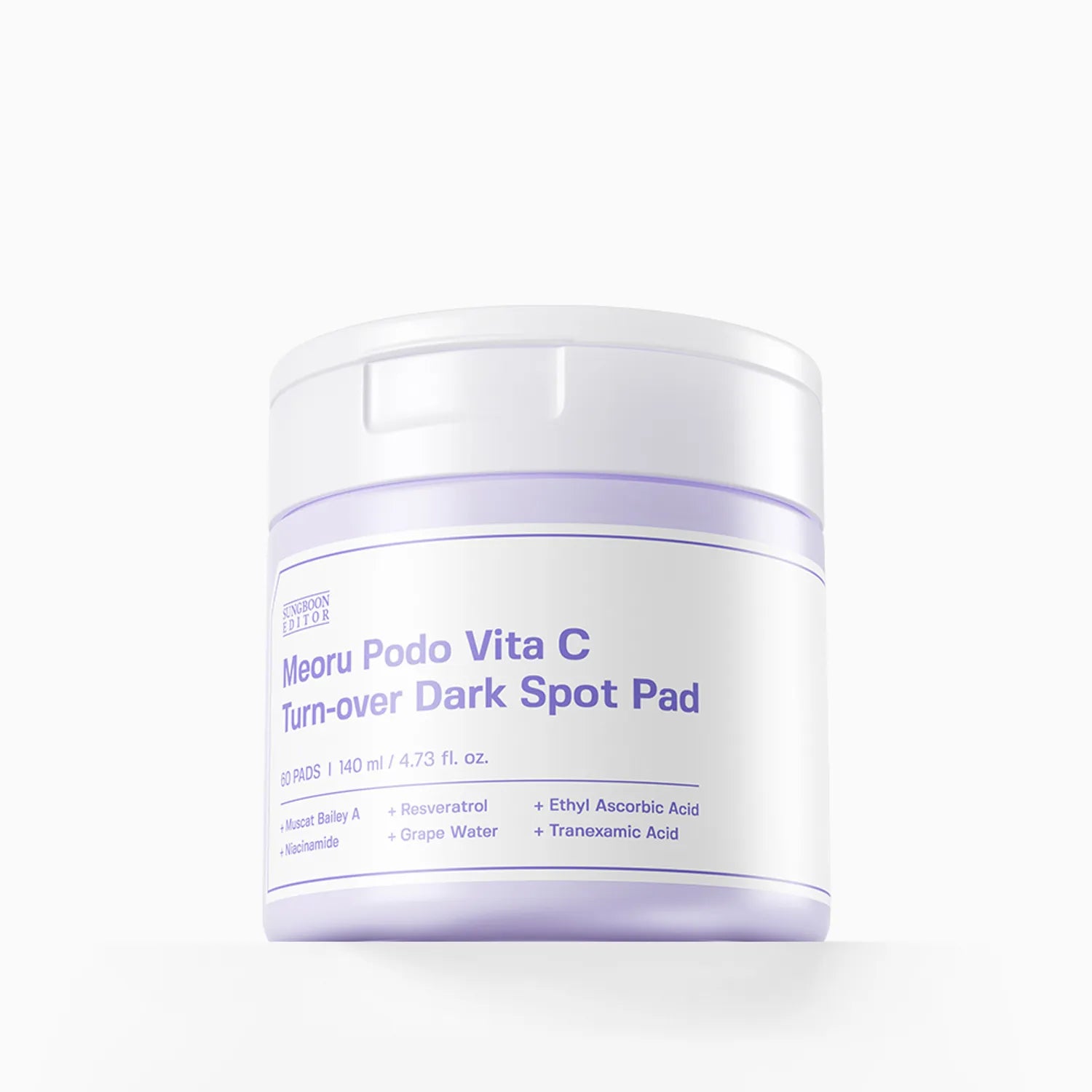 SUNGBOON EDITOR Meoru Podo Vita C Turn-over Dark Spot Pad 60P