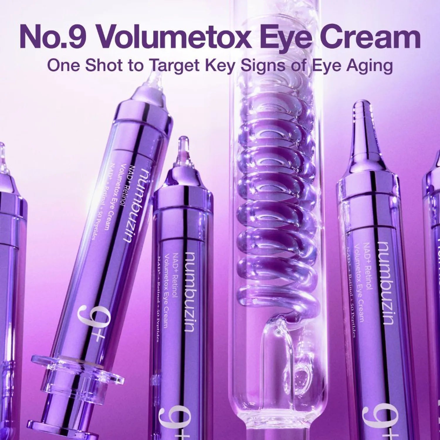 numbuzin No. 9 NAD Retinol Volume Shot Eye Cream 10ml
