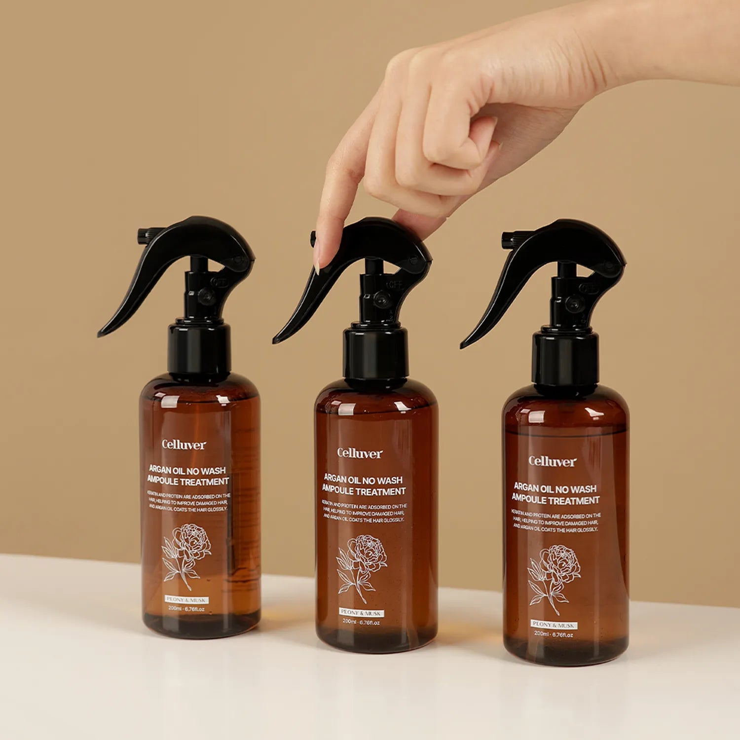Celluver Argan Oil No Wash Ampoule Treatment 200ml