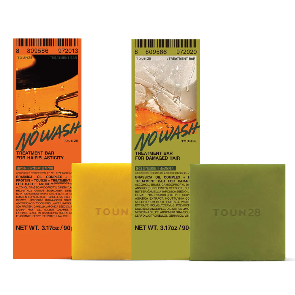 TOUN28 No Wash Treatment Bar 80g 1 out of 2 options (For Hair Elasticity / For Damaged Hair)