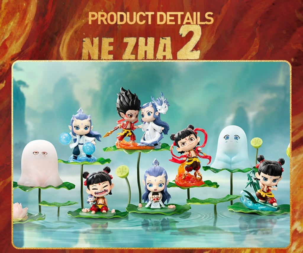 POPMART's "Nezha: The Demon Child Conquers the Dragon King" Innate Bond Series Figurine Blind Box