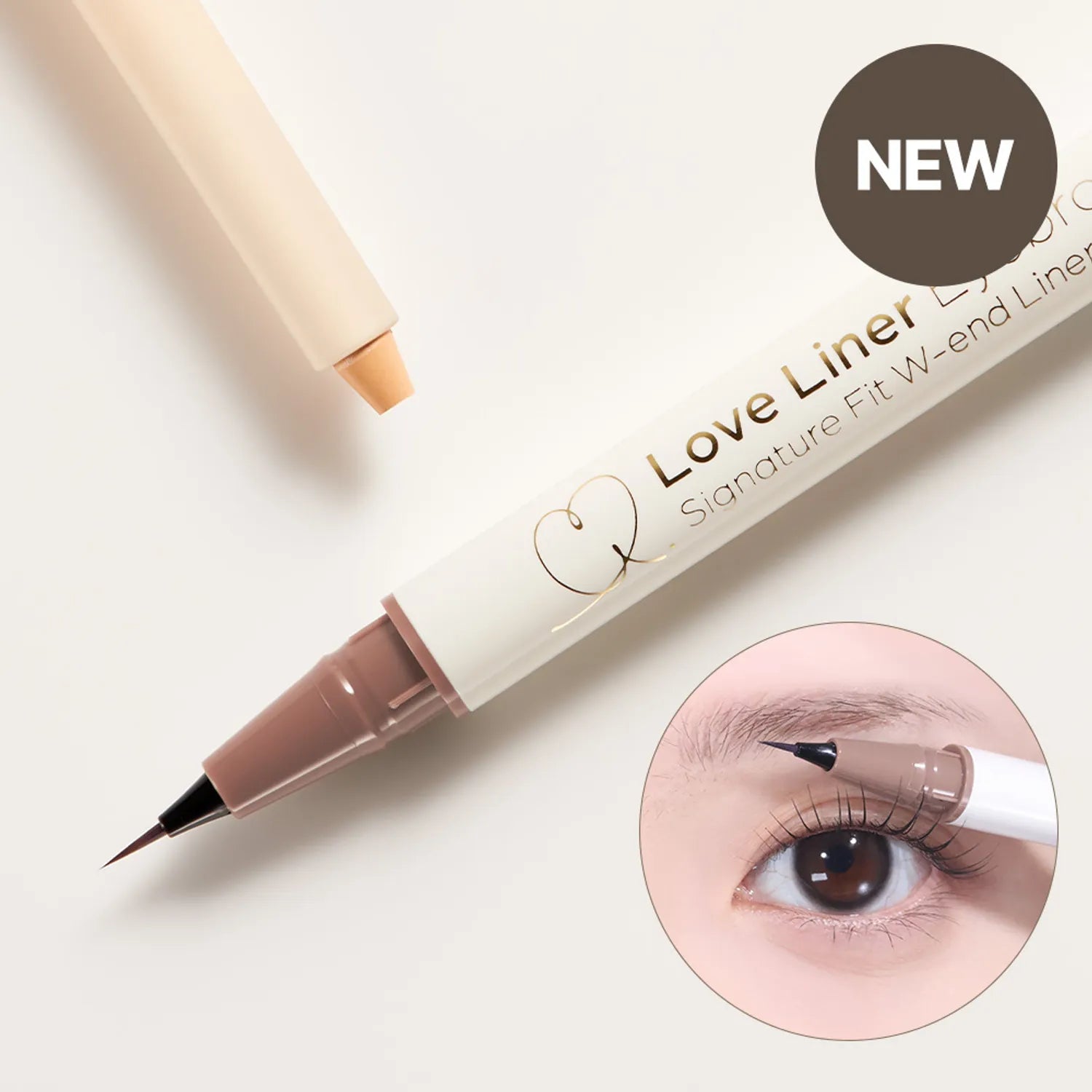 Love Liner Signature Fit W-end Liner 0.4ml (2 Colors)