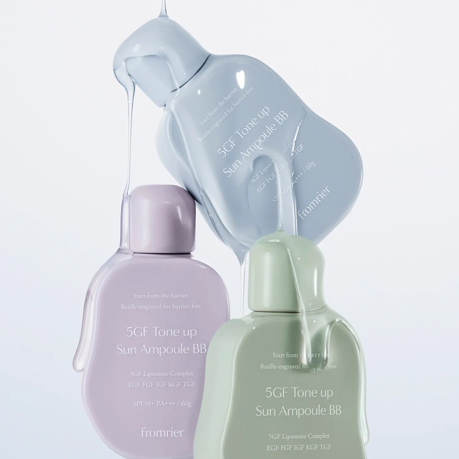 FROMRIER 5GF Tone Up Sun Ampoule BB #Teal Blue 56ml