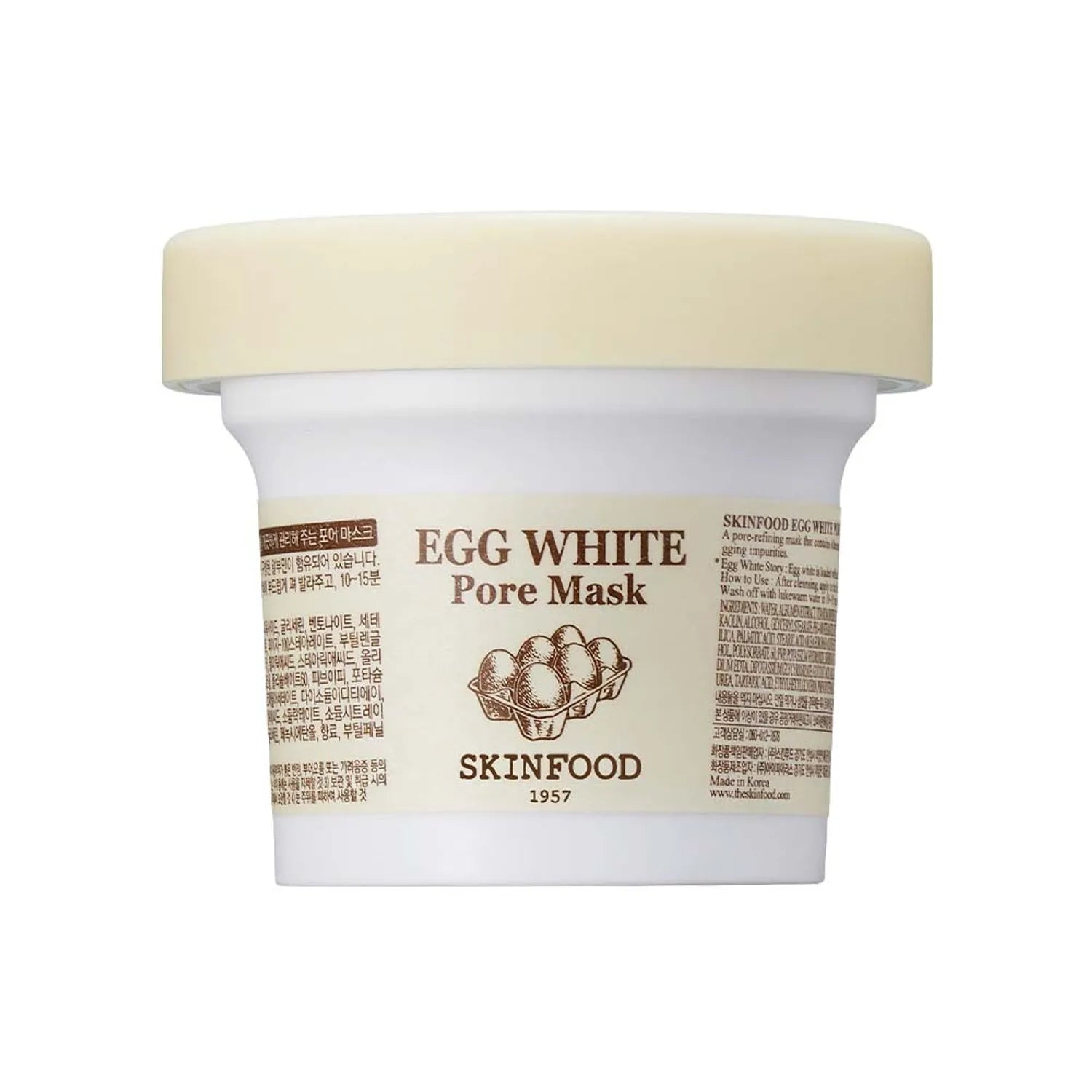 [NEW] SKINFOOD Egg White Pore Mask 120g