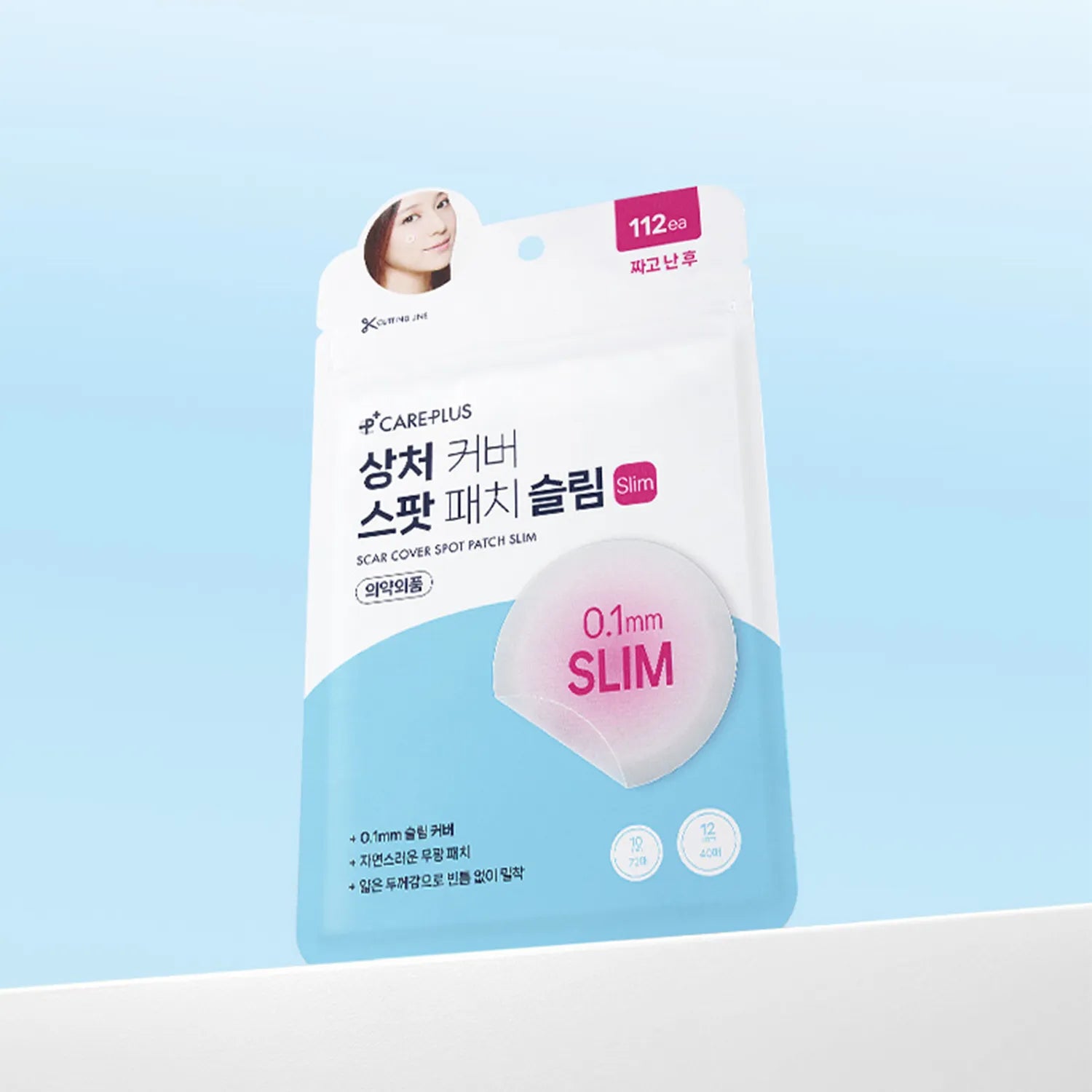 CAREPLUS Scar Cover Spot Patch Slim 112P