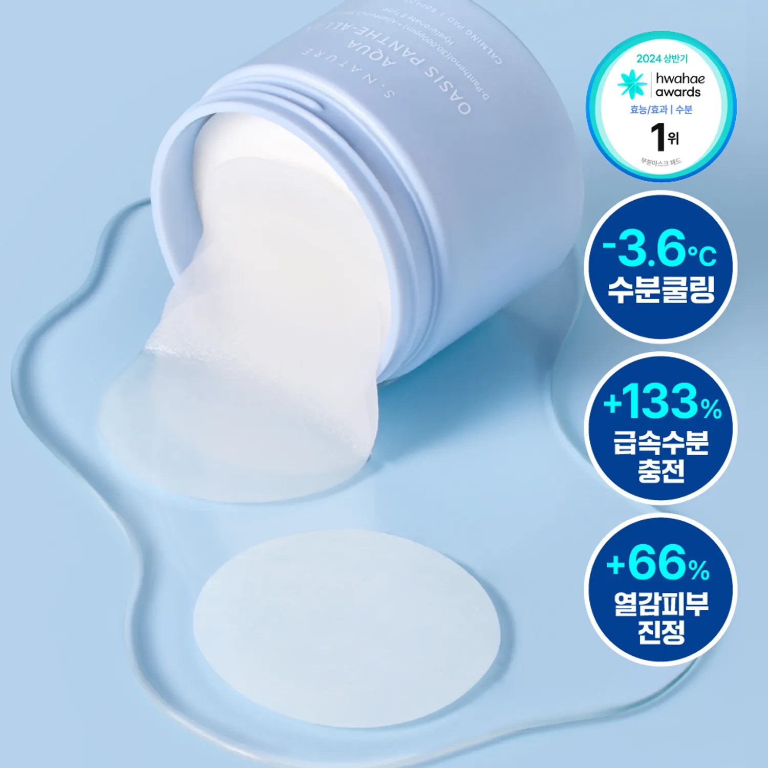 S.NATURE Aqua Oasis Panthe-Allan Calming Pad 60P