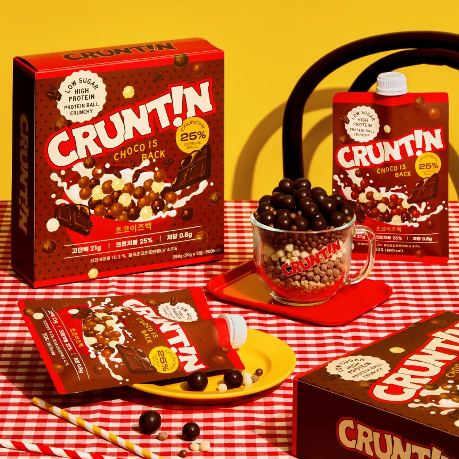 CRUNTIN Protein Shake Choco Is Back 50g