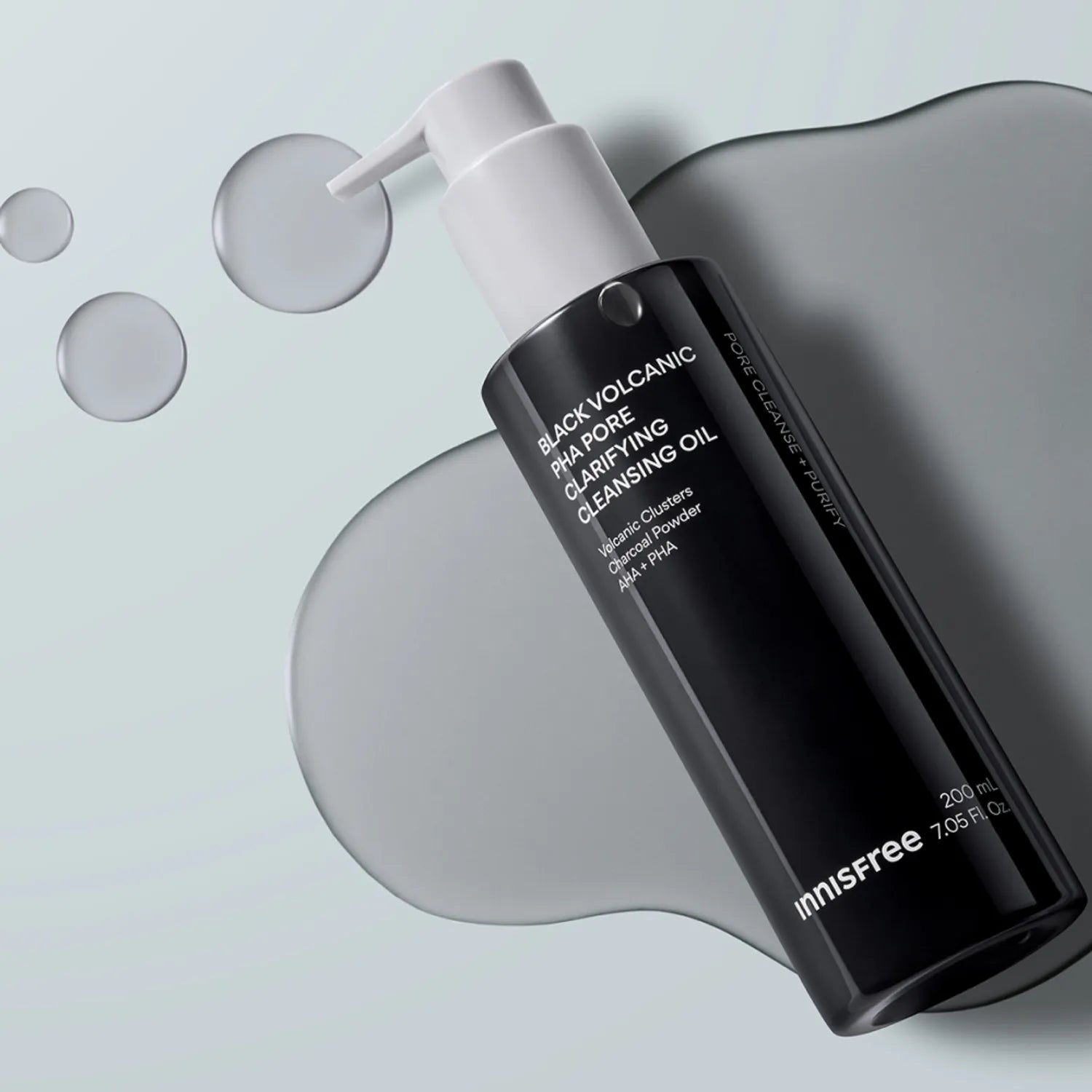 INNISFREE Black Volcanic PHA Pore Cleansing Oil 200ml
