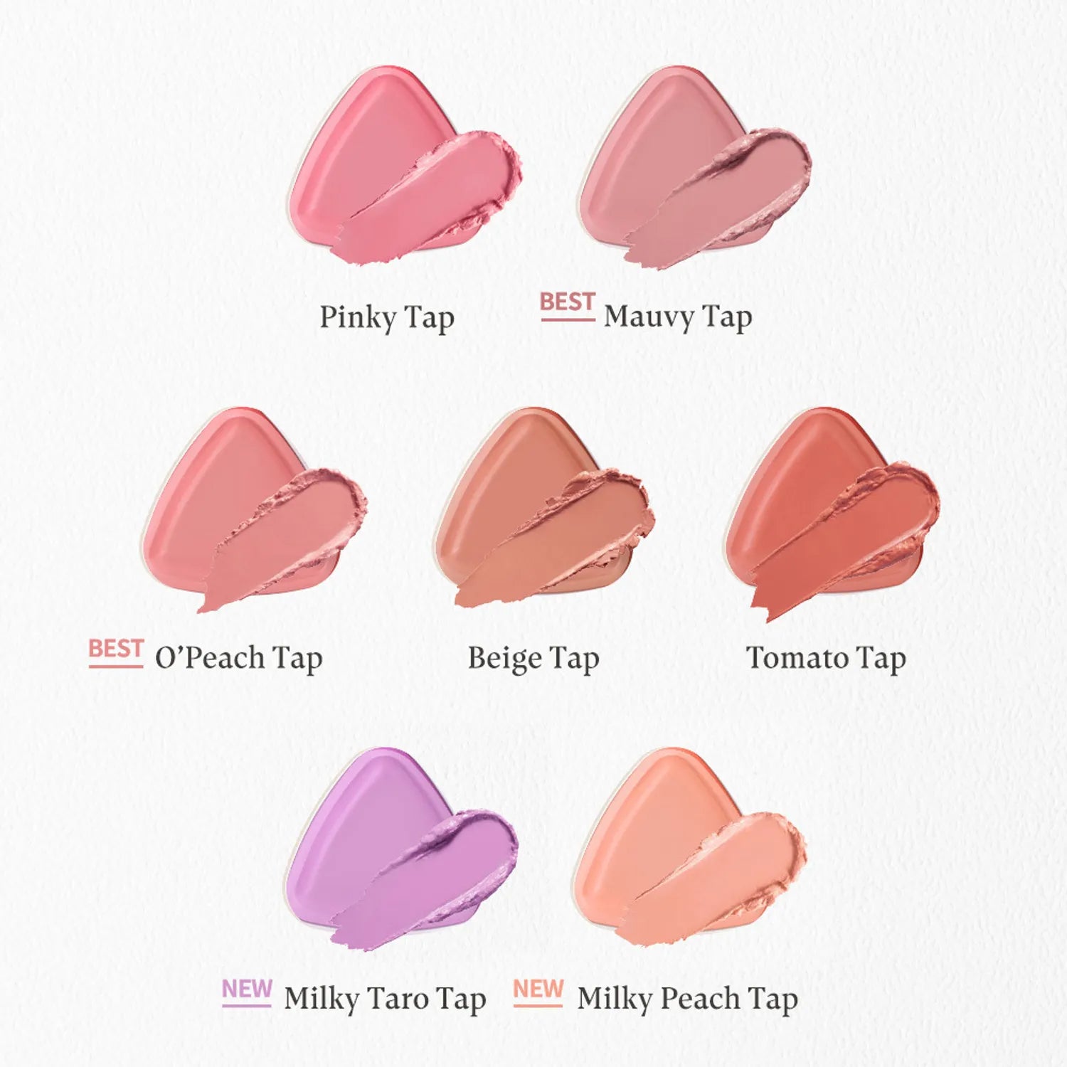 nuegray Semo Tab Lip & Cheek 5.6g (7 Colors)