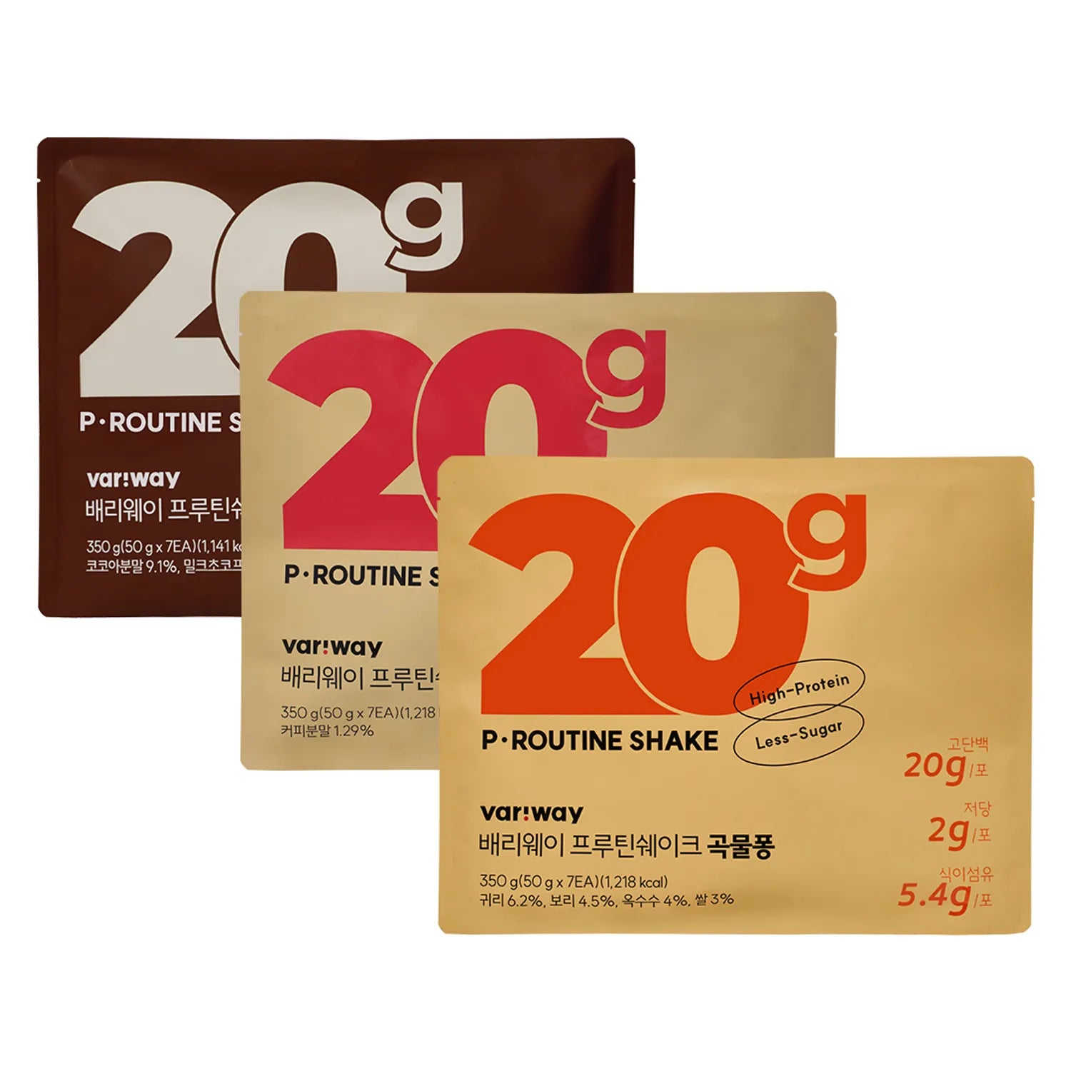 Variway P-Routine Shake #Chocolate 50g*7ea
