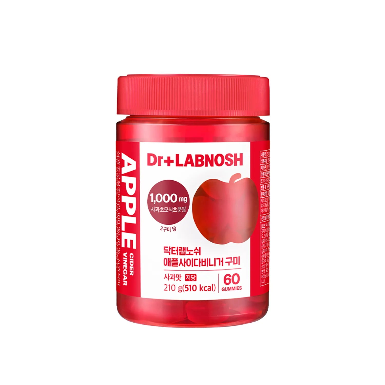 Dr.LABNOSH Apple Cider Vinegar Gummy 60P (4-week supply)