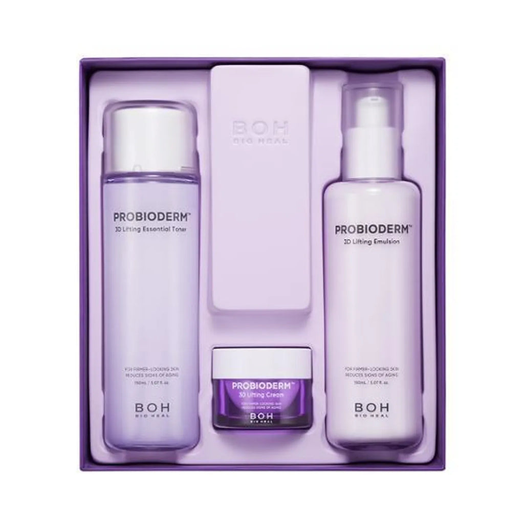 BIOHEAL BOH Probioderm 3D Lifting Skin Care 2P Special Set (Essential Toner 150mL+Emulsion 150mL)