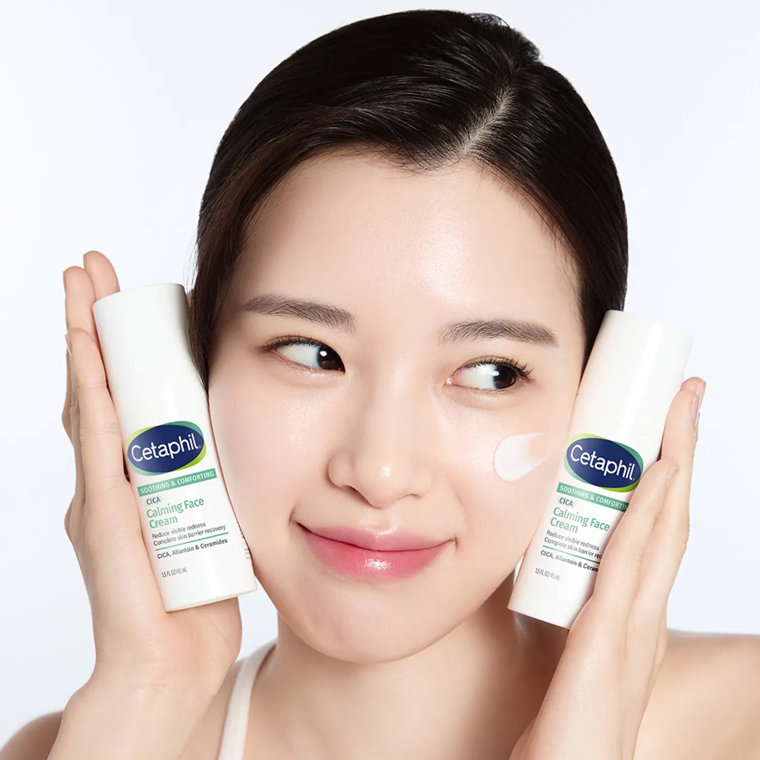 Cetaphil Soothing & Comforting Cica Calming Face Cream 45ml Set (+10ml*2ea)
