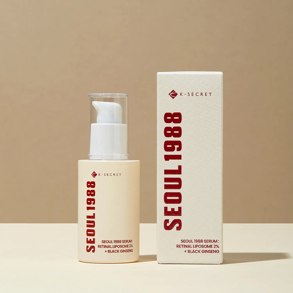 KSECRET Seoul 1988 Serum: Retinal Liposome 2%+Black Ginseng 30ml