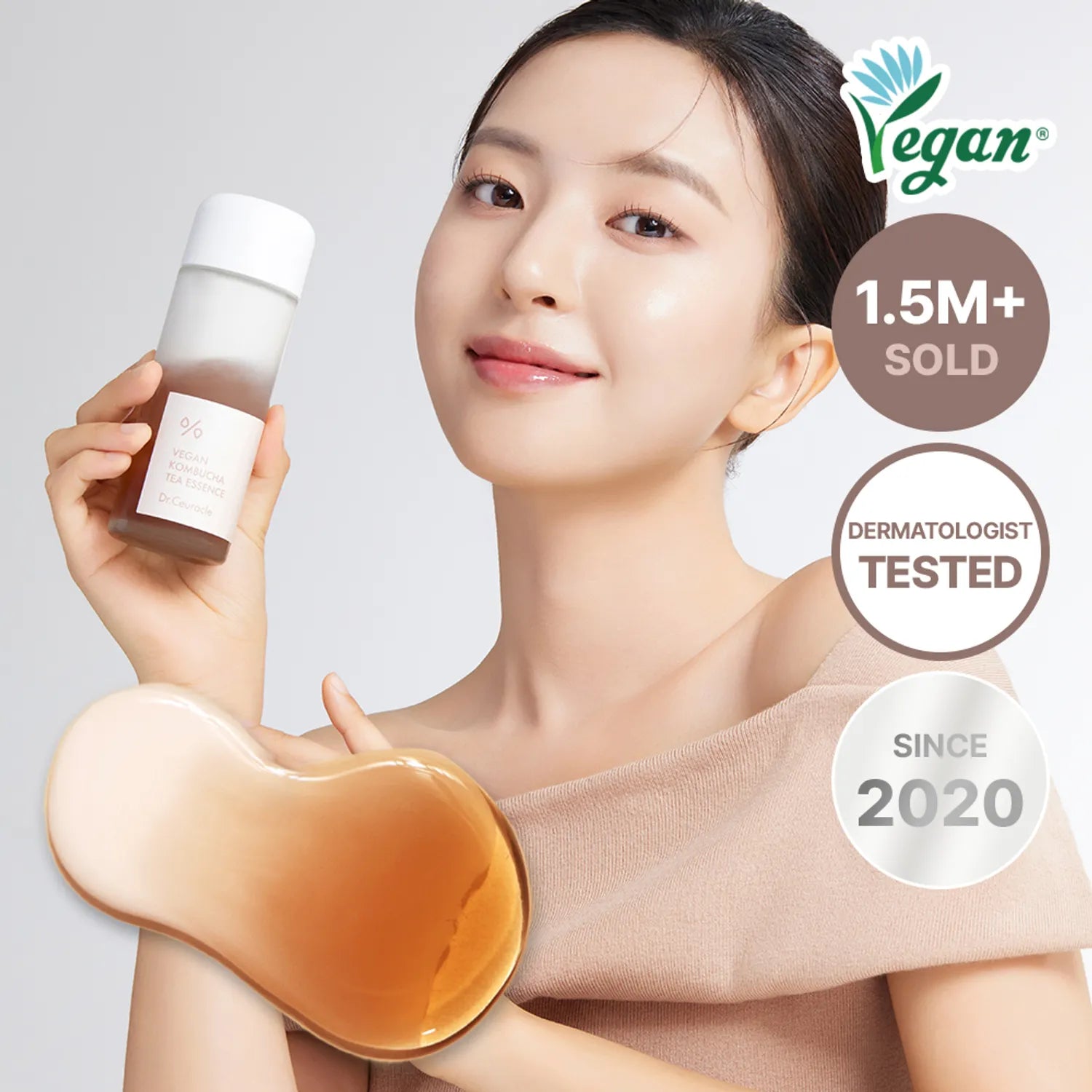 Dr.Ceuracle Vegan Kombucha Tea Essence 150ml