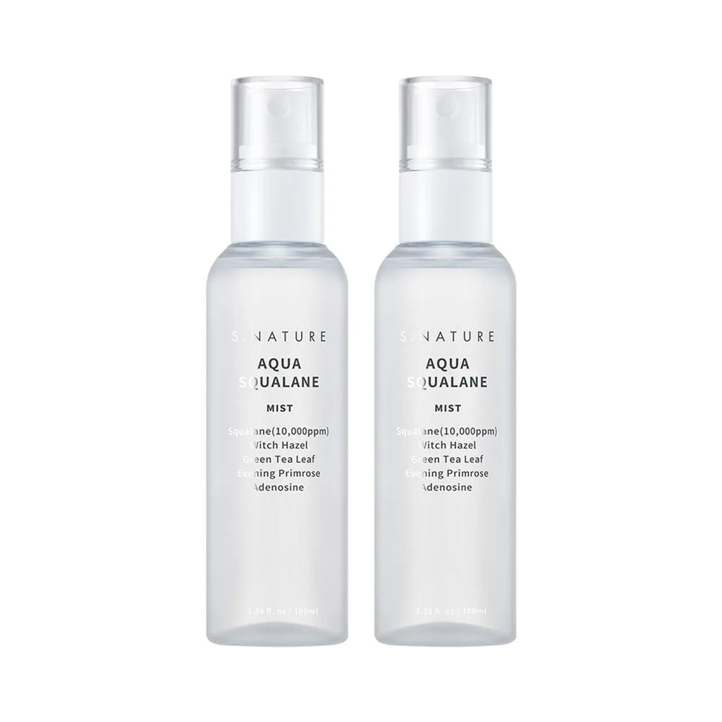 S.NATURE Aqua Squalane Mist 100ml Double Pack