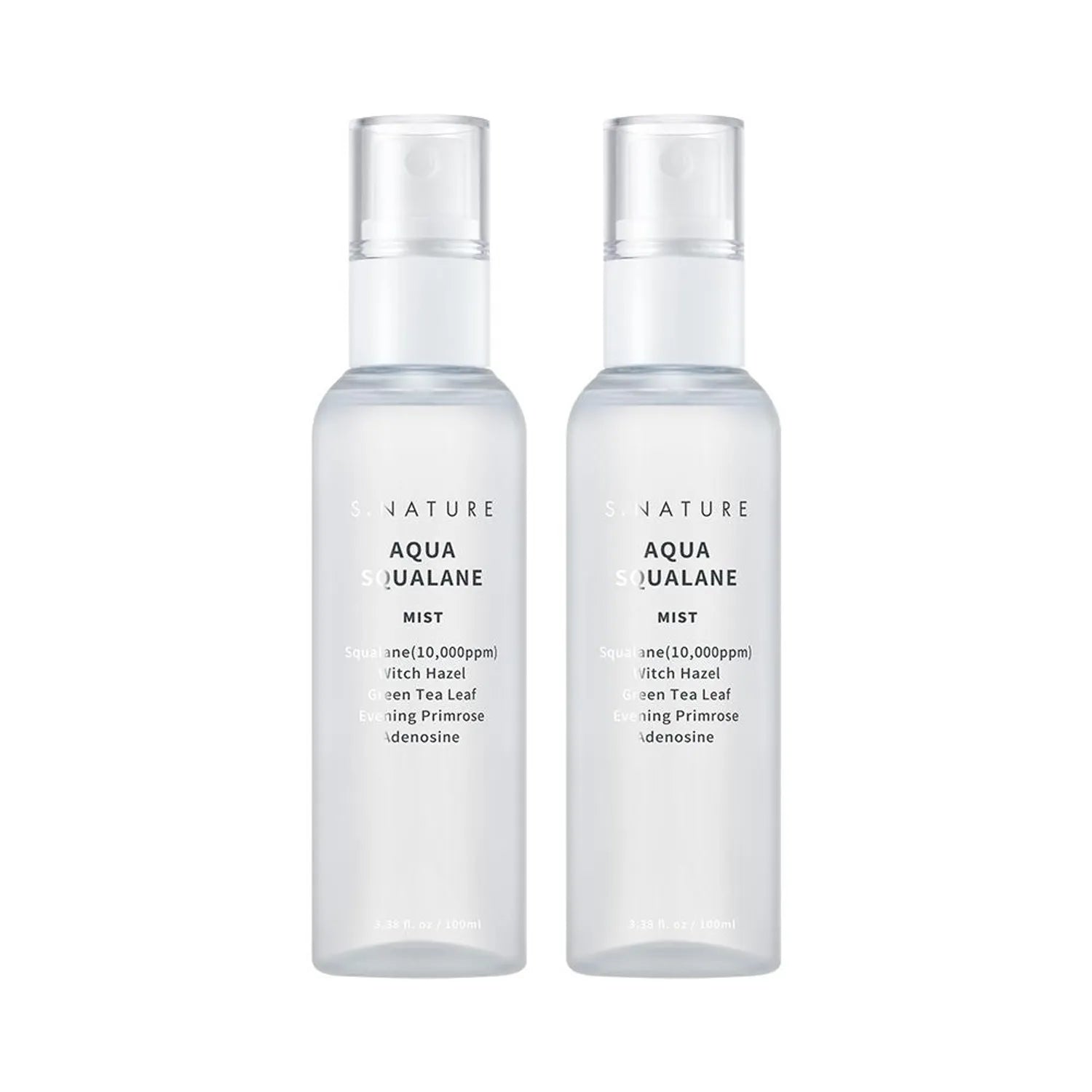 S.NATURE Aqua Squalane Mist 100ml Double Pack