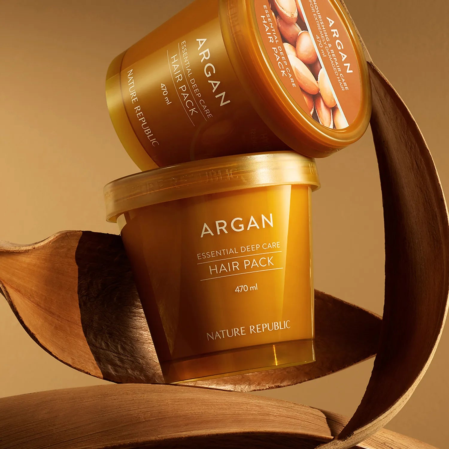 NATURE REPUBLIC Argan Essential Deep Care Hair Pack 470ml