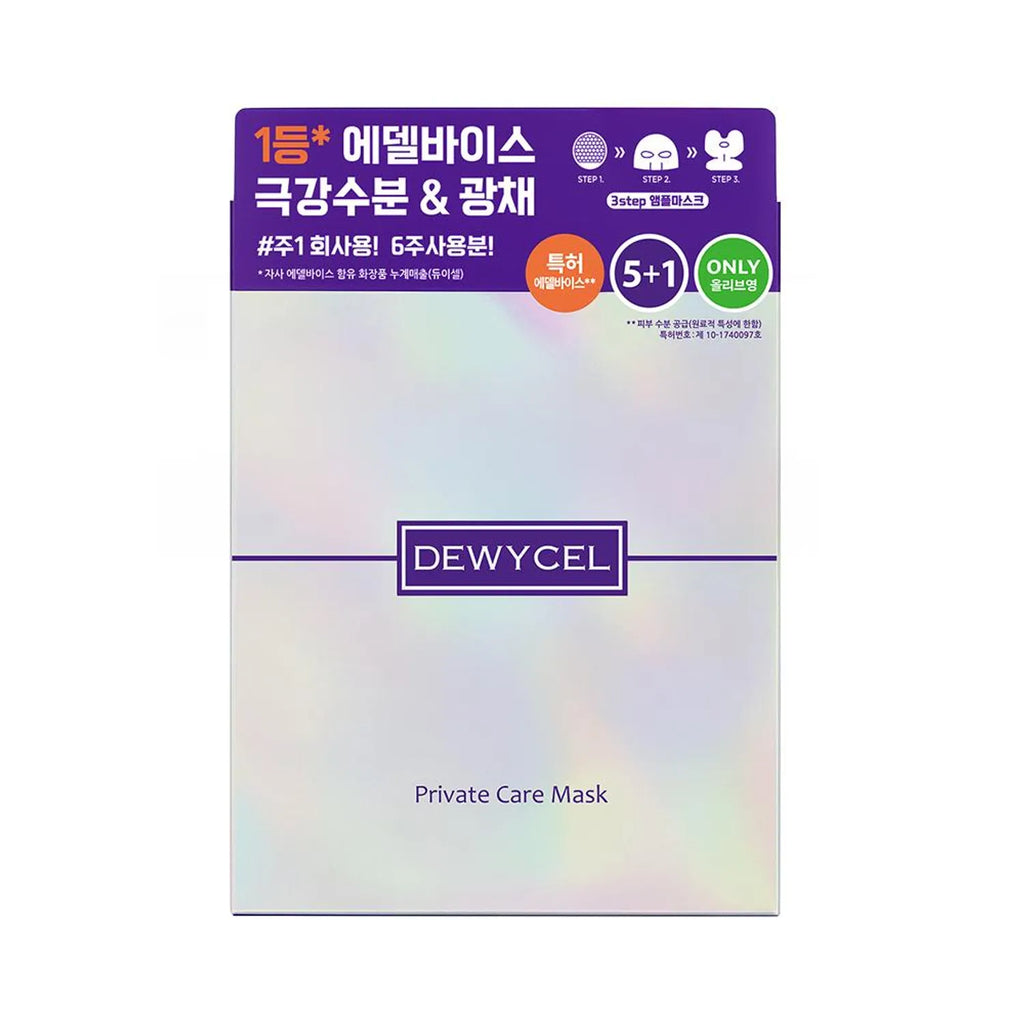 DEWY CEL Private Care Mask Sheet 5ea Set (+1ea)