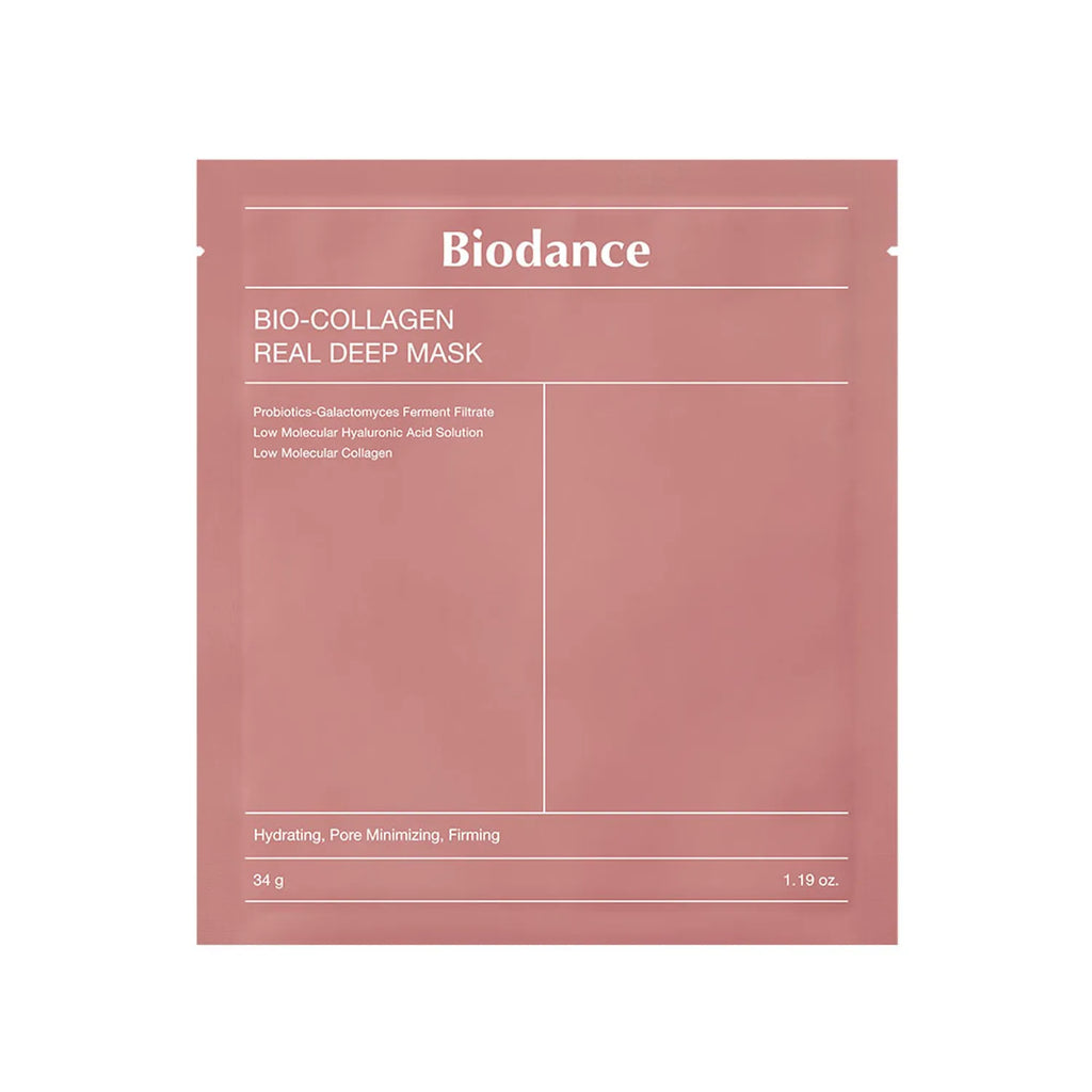BIODANCE Real Deep Mask Sheet 1ea (Bio-Collagen/Refreshing Sea Kelp/Vita Niacinamide/Hydro Cera-Nol)