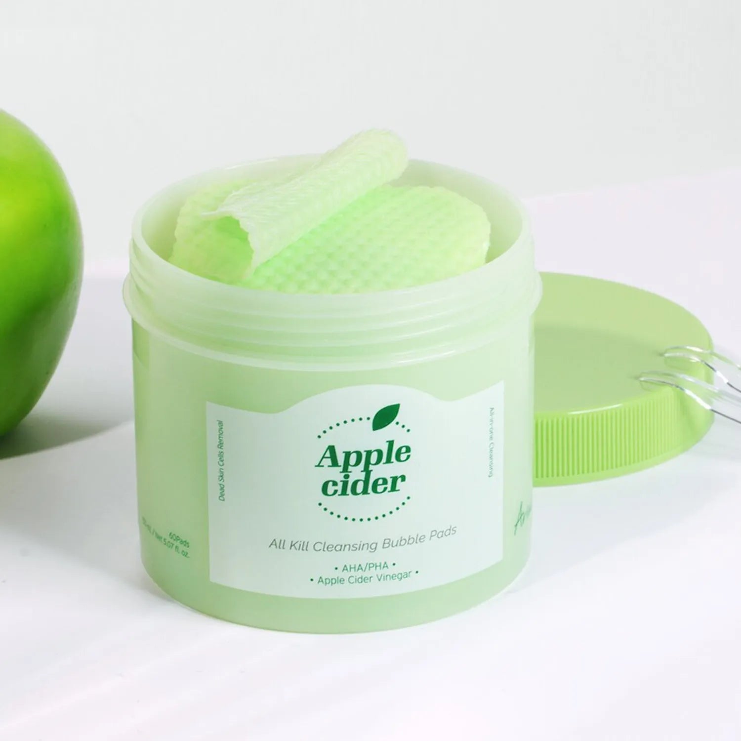 Ariul Apple Cider All Kill Cleansing Bubble Pads 60ea