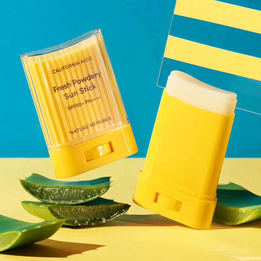 NATURE REPUBLIC California Aloe Fresh Powdery Sun Stick 24g