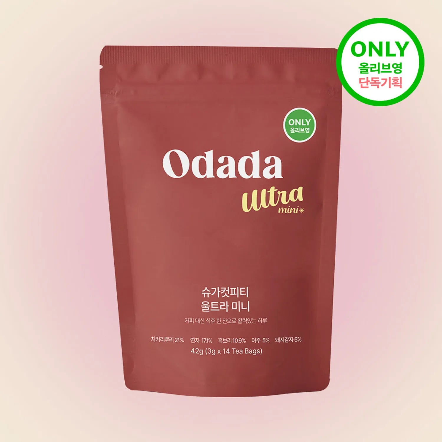 ODADA Sugar Cutffee Tea Ultra Mini 14P