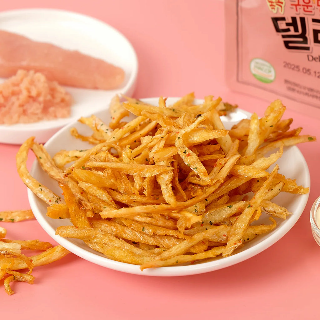 Deli Hwang Roasted Pollack Strips #Roasted Pollack Roe 20g