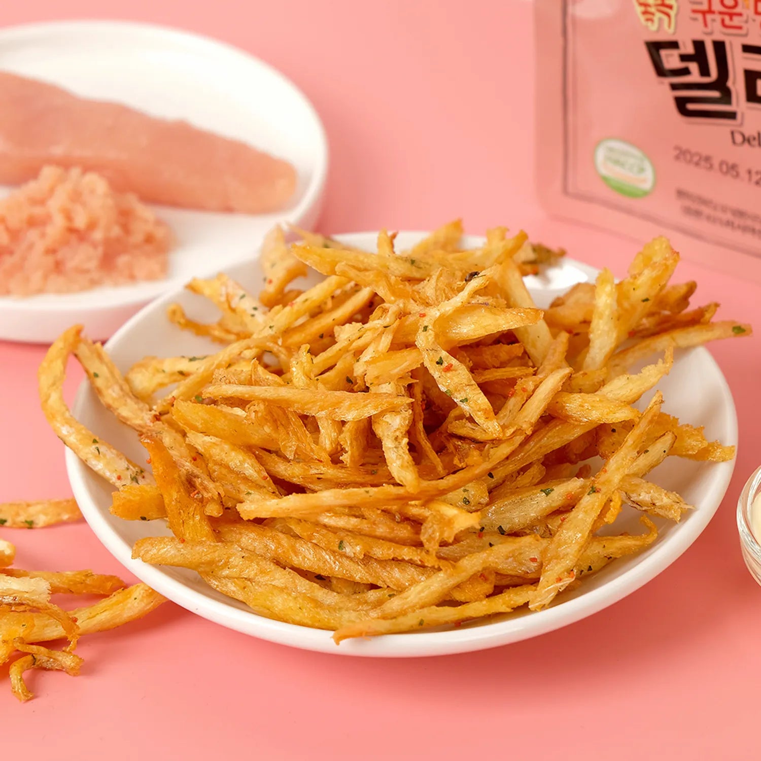 Deli Hwang Roasted Pollack Strips #Roasted Pollack Roe 20g