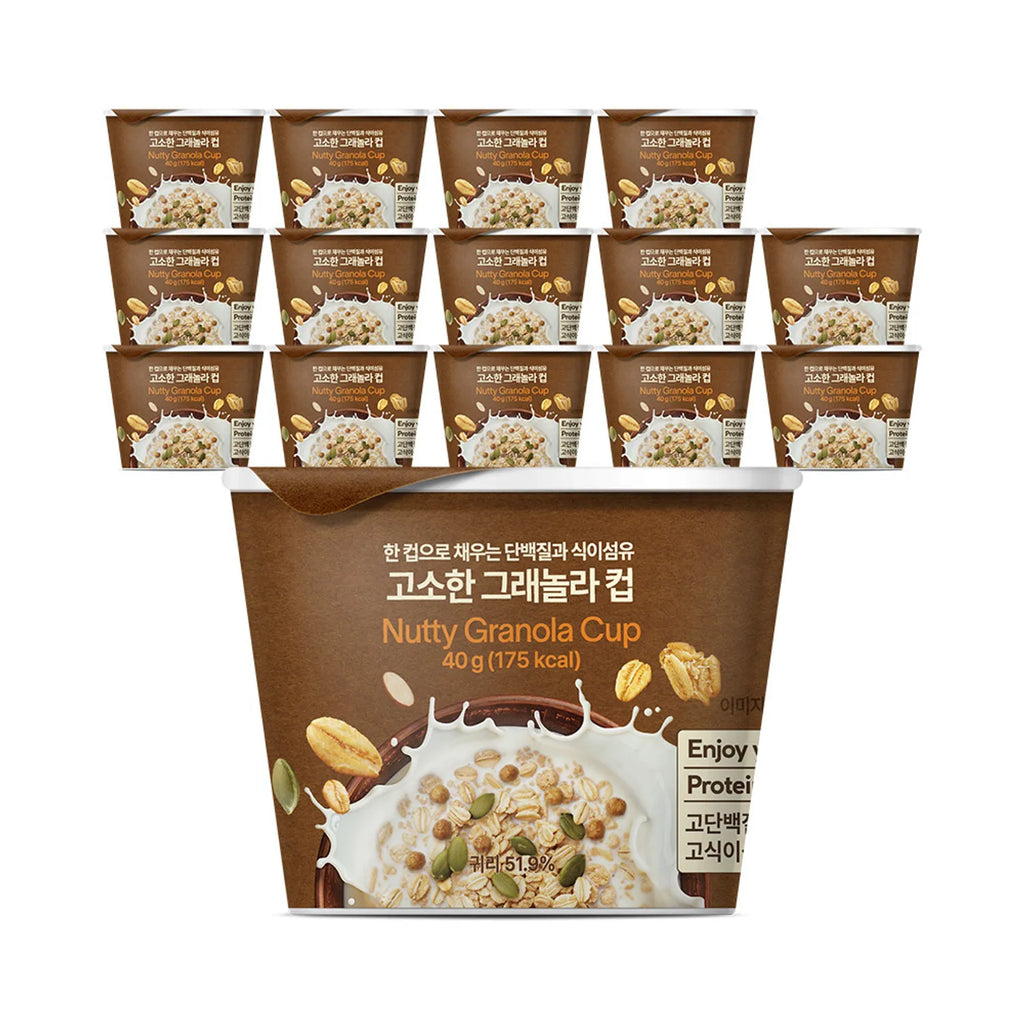 ALL THE BETTER Granola Cup #Nutty 40g*15ea